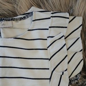 NWOT Anthropologie ruffled blouse